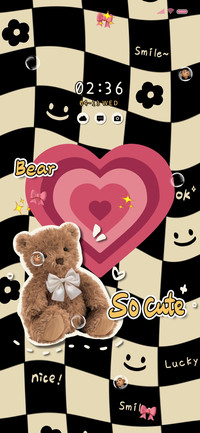 Checkerboard Bear