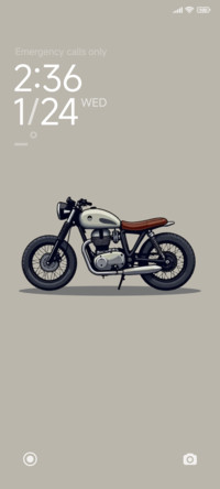 classic motorbike