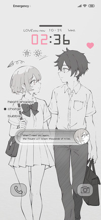 Black and white