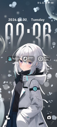 Frosty Purple Gaze