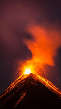 Can we burn garbage with volcanoes 79