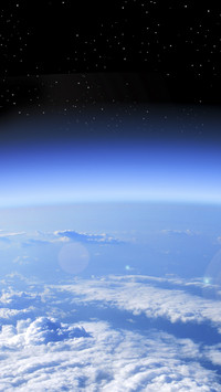 Horizon View from Space