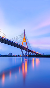 Bhumibol bridge 1 so called Industrial Ring Bridge