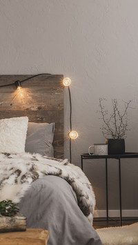 Black, white, gray, modern minimalist style