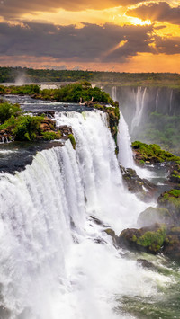 The widest waterfall in the world