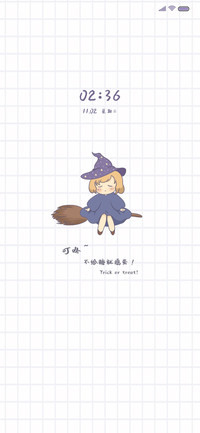 万圣节小魔女