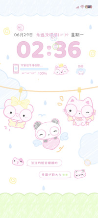 ins童趣 蜡笔涂鸦