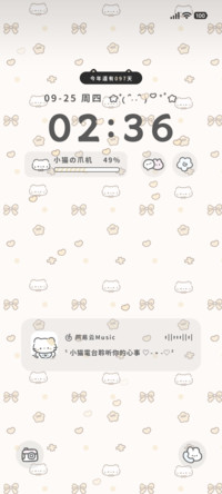 平铺蝴蝶猫咪