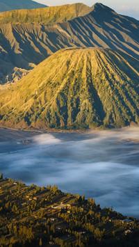 The magnificent Bromo Volcano in Indonesia