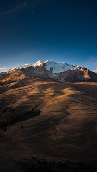 Sunset over the sacred mountain