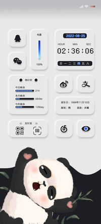 原子拟态熊猫崽