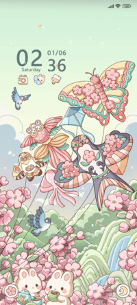 Spring kite 
