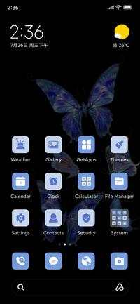 Blue Butterfly