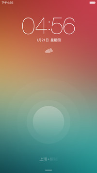 iOS10(动态锁屏+动态桌面+按时段显示相应场景)