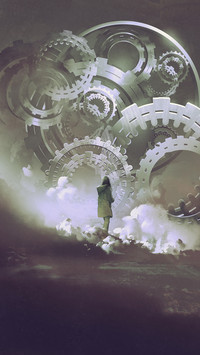 辽阔场景与渺小人物-锐景创意