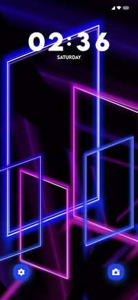 Neon Squircle