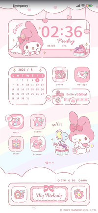 Melody cute double