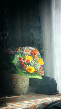 Festive bouquet of flowers