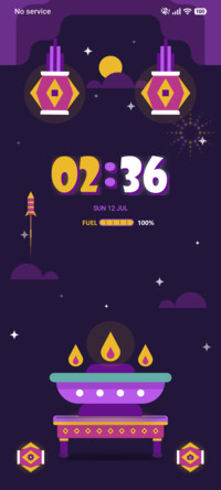 Diya Night Sky