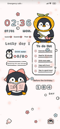 Cute penguin