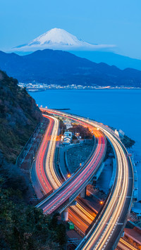 Shoot the road from above