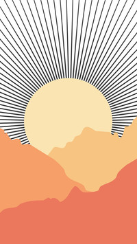 Minimalist creative background