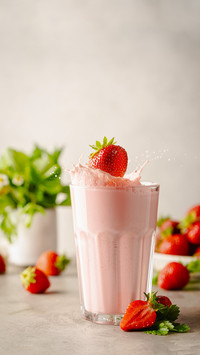 Healthy food and drink concept