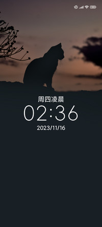 简约月色猫