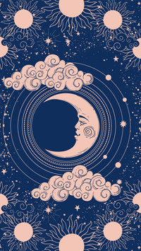 Literary and artistic simple illustration