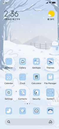 Winter rabbit