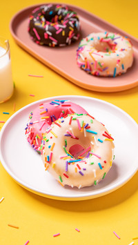 Healthy donuts are delicious and not fried