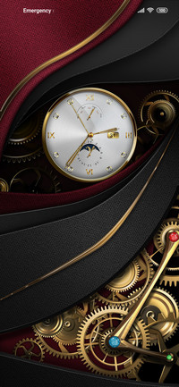 Luxury black gold