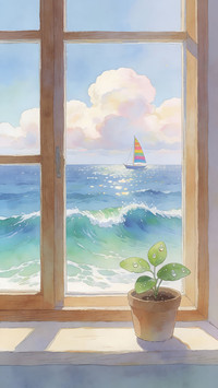 Time by the window