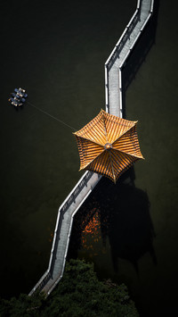 Traditional bridge pavilions