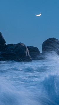 The beautiful coastal scenery of sri lanka
