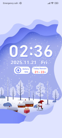 Snowfall Night