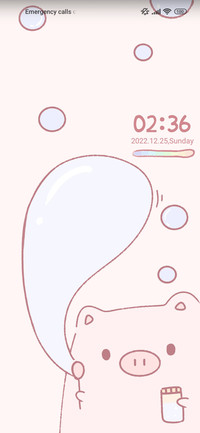 Pink pig-cute