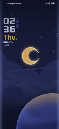 Hidden moonlight