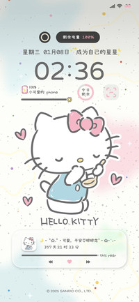 凯蒂猫薄荷绿自定义