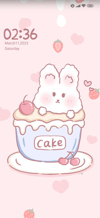 Bunny cake
