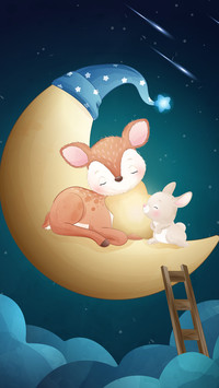Little rabbit and little fox-03