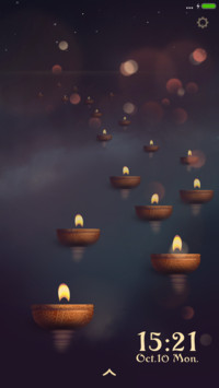 Cornucopia Diwali (Water wave and Lighting effect)