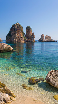 The skopelo rock landscape
