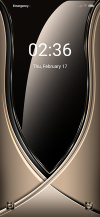 Golden mirror