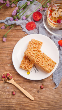 Homemade crispy and soft Sachima 09