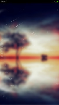 如梦如幻-4D动态锁屏流星雨滴充电特效3D壁纸重力滚动