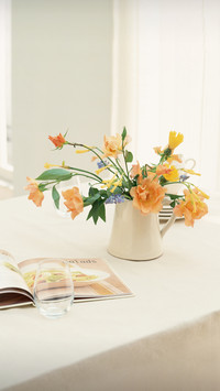 How to create a home floral design
