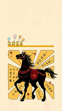 马年接福万事兴