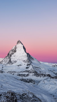 The gradient matterhorn