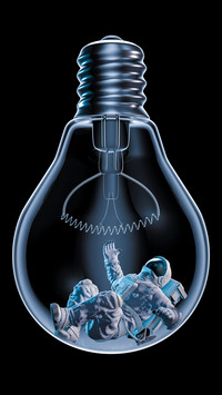 A world of science fiction